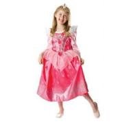 Girls Glitter Sleeping Beauty Fancy Dress Costume All Sizes