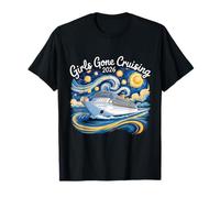Girls Gone Cruising 2026 Van Gogh Cruise Vacation Trip T-Shirt