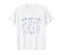 Girls Gone Mild Funny Women Girls Wine and Relaxation Tee T-Shirt