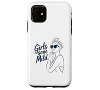 Girls Gone Mild Soft Sass Feminine Line Art Design Case for iPhone 11