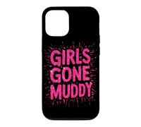 Girls Gone Muddy Mudding Princess Running Team Mud Run Woman Case for iPhone 12/12 Pro