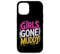 Girls Gone Muddy Mudding Princess Running Team Mud Run Woman Case for iPhone 12/12 Pro