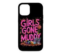 Girls Gone Muddy Mudding Princess Running Team Mud Run Woman Case for iPhone 12/12 Pro