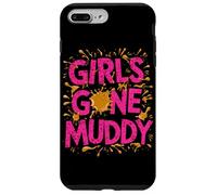 Girls Gone Muddy Mudding Princess Running Team Mud Run Woman Case for iPhone 7 Plus/8 Plus