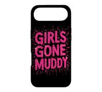 Girls Gone Muddy Mudding Princess Running Team Mud Run Woman Case for iPhone Air