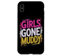 Girls Gone Muddy Mudding Princess Running Team Mud Run Woman Case for iPhone XS Max
