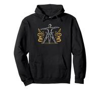 Girls Gymnastics Coach Who Coaches Heart Chalk Dust Gym Pullover Hoodie