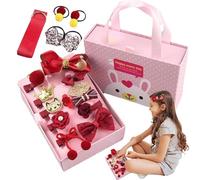 Girls Hair Accessories, Princess Hair Accessories for Toddler Girls - Set of 18 Stylish Hairpins, Assorted Fairy Headgear Set for Birthday Parties, School, and Ballet, Perfect for Toddler ’ Fashi