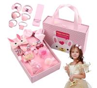 Girls Hair Accessories, Princess Hair Accessories for Toddler Girls - Set of 18 Stylish Hairpins, Assorted Fairy Headgear Set for Birthday Parties, School, and Ballet, Perfect for Toddler ’ Fashi