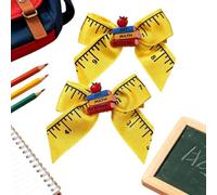 Girls Hair Bows Pack of 2 Back to School Cute Funny Hair Clips For