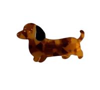 Girls Hair Clip Dachshund Women Kid Hairgrips Adorkable Headdress Barrettes Dachshund Shape Sweet 2000s Girls Hairpins