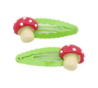 Girls Hair Clip Mushroom Women Kid Hairgrips Butterfly Headdress Barrettes Snail Shape Sweet 2000s Girls Hairpins