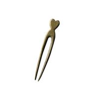 Girls Hair Sticks U-shape Hairpin Clips Handmade Coiled Wooden Hair Fork Sticks Retro Dress Headdress Headpieces(Color-15)