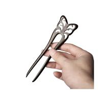 Girls Hair Sticks U-shape Hairpin Clips Handmade Coiled Wooden Hair Fork Sticks Retro Dress Headdress Headpieces(Color 7)