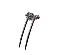 Girls Hair Sticks U-shape Hairpin Clips Handmade Coiled Wooden Hair Fork Sticks Retro Dress Headdress Headpieces(Color 4)