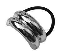 Girls Hair Ties - Pony Tails Hair Ties, No Damage Hair Ties, Double Bow Ponytail Hair Tie, Ponytail Hair Cuff, Hair Ties, Hair Runchities for Daily and Daily Use