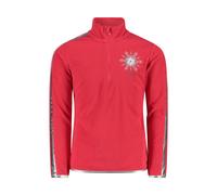 Girls' half-zip roll neck fleece CMP Rouge 3 ans