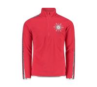 Girls' half-zip roll neck fleece CMP Rouge 6 ans