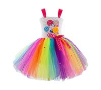 Girls Halloween Costume Childs Frightening Creepy Dress Kids Gothic Witch For Trendy Fashion Casual Party Wear Scary Clown Girl Movie Character Costumes Age 5-10 Years