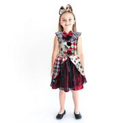 Girls Halloween Costume for 8-10 Years - Clown - This Girls Spider Costume is Great for Kids to Wear at a Party or if They Are Going Out Trick or Treating
