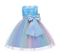 Girls Halloween Costume Outfit Girl Witch Pumpkin Bat Print Fancy Teens Party for Age 5-10 Years