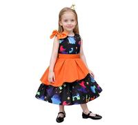 Girls Halloween Costume Pirate Kids pooky Costumes for Theme Zombie Nurse Colorful Rainbow Witch Cosplay Dress 7-14 Y