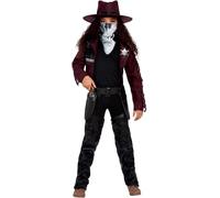 Smiffys Deluxe Dark Spirit Western Cowgirl Costume (Size S)