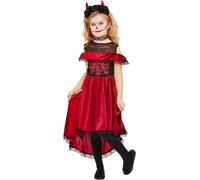 Girls Halloween DOTD Devil Costume