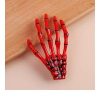 Girls Halloween Hair Accessory, Ghost Claw Skull Headdress & Bone Hairpin