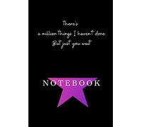 Girls Hamilton Notebook Journal Diary Alexander Hamilton QUOTES Broadway Musical Fully LINED pages