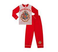 Girls Harry Potter Pyjamas Harry Potter Pajamas Hogwarts Pjs 7 to 12 Years W16 (9-10 Years) Red