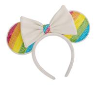 Girl's headband Loungefly Disney Minnie Rainbow Blanc TU