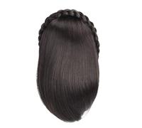 Girls Headband with Wig Hair Extension Casual Hairpiece Elegant Straight Hair Extension for Holiday Photography