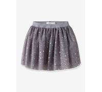 Girl's heart tulle skirt NAME IT (recycled polyester) lavender