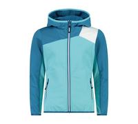 Cmp Fix Hood 32e4425 Full Zip Fleece Blue 6 Years Girl