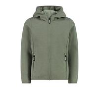 CMP - Girl's Jacket Fix Hood Jacquard Knitted - Fleece jacket size 176, olive