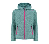 Girl's hooded fleece CMP Vert 2 years