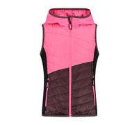Girls' hooded hiking vest CMP Rose 6 ans