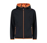 Cmp Fix Hood 39a5115 Softshell Jacket Black 16 Years Girl