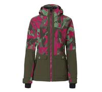 Girls' hooded ski jacket Rehall LILLY-R Rose 8 ans