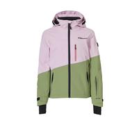 Girls' hooded ski jacket Rehall LIV-R Enjoy The Ride Rose 8 ans