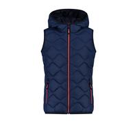 Girls' hooded sleeveless puffer jacket CMP Bleu 3 ans
