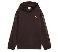 Girl's Hooded Sweatshirt Puma Marron 12 ans