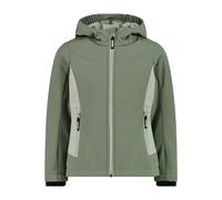 CMP - Kid's Jacket Fix Hood 3A29385 - Softshell jacket size 128, green/olive