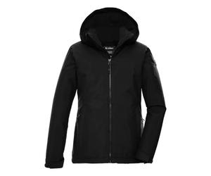 Girl's hooded waterproof jacket Killtec Kow 217 Noir 8 ans