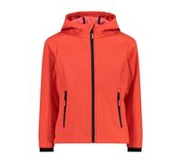CMP Fix Hood Softshell Hooded Jacket Red Orange Kids - 8