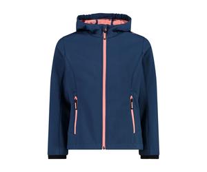 Girls' hooded windbreaker CMP Bleu 6 ans