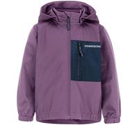 Girls' hooded windbreaker Didriksons Kaitum 2 Violet 7/9 ans