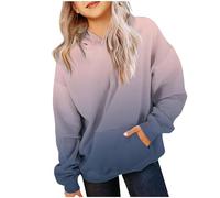 Girls Hoodies Clearance,Kids Tie-dye Hooded Sweatshirt Today's Deals,Round Neck Solid Long Sleeved Pullover Sweatshirt Fall Winter Soft Comfoty Jumpers Oversized Casual with Pocket Hoody 2-14Years