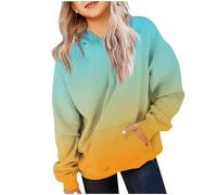 Girls Hoodies Clearance,Kids Tie-dye Hooded Sweatshirt Today's Deals,Round Neck Solid Long Sleeved Pullover Sweatshirt Fall Winter Soft Comfoty Jumpers Oversized Casual with Pocket Hoody 2-14Years